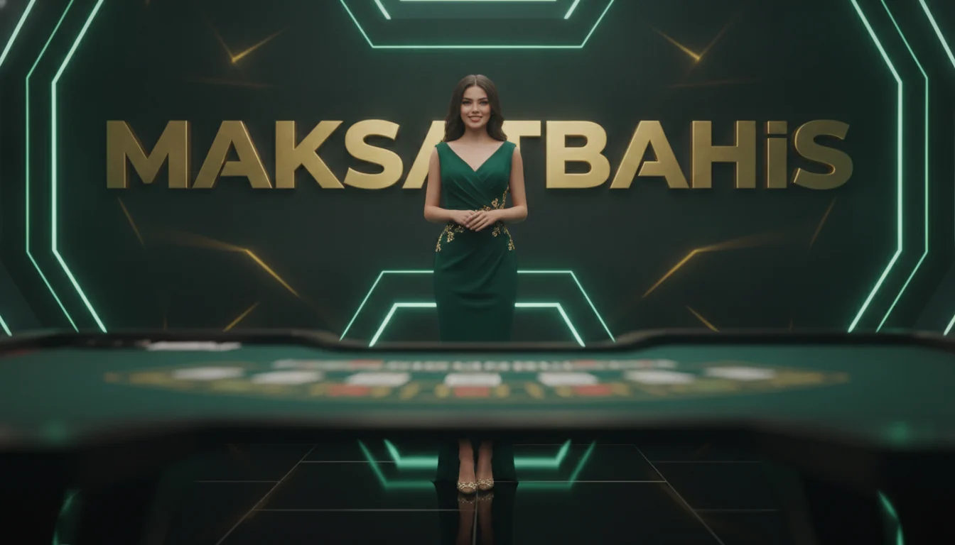 Maksatbahis casino krupiye ve güncel giriş görseli